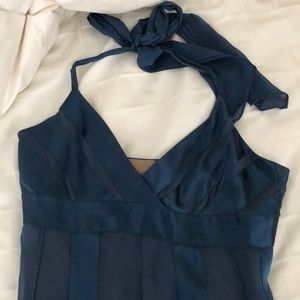 BCBGMaxAzria royal blue cocktail dress - 4P